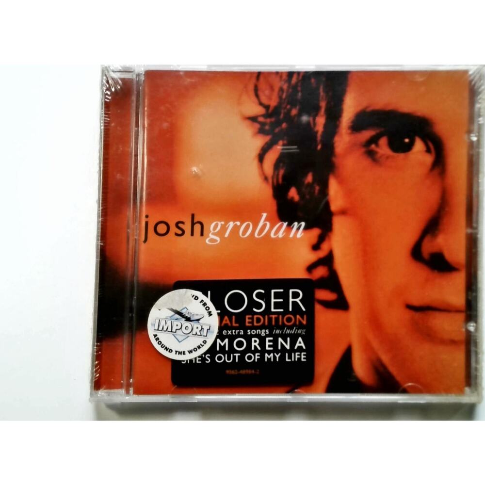 New Sealed CD - Josh Groban Closer (Import Special Edition) Hype Extra Songs